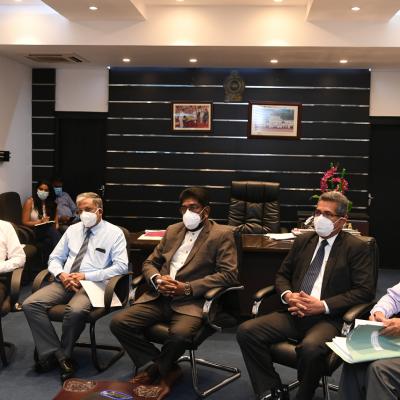Meeting With Hon Minister1